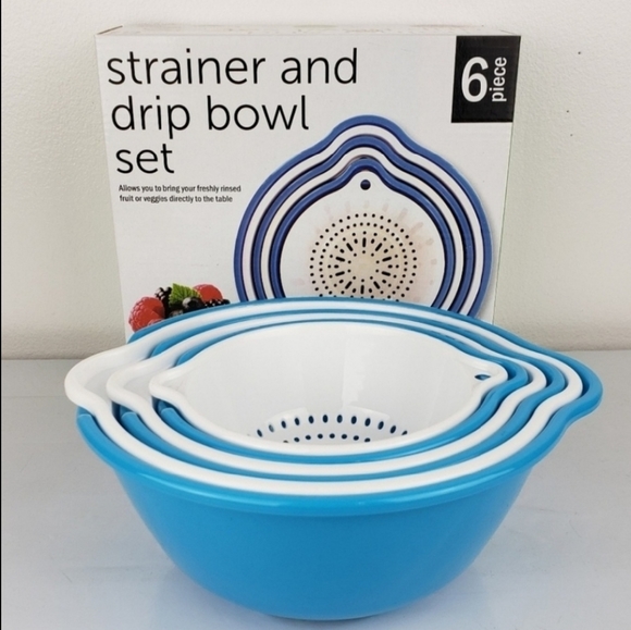 STRAINER AND DRIP BOWL SET - Picture 2 of 4